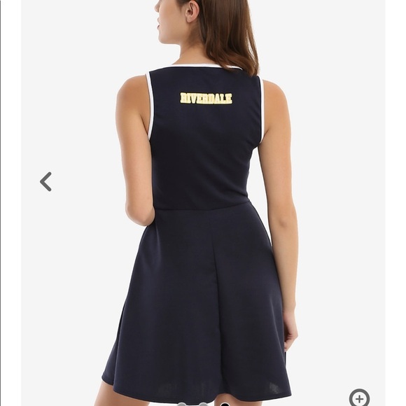 Nwt hot topic Riverdale Cheer Dress - Picture 3 of 4